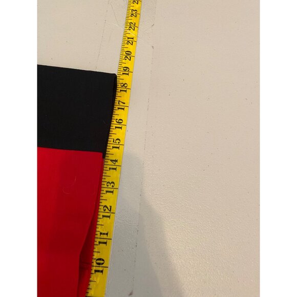 Michael Kors Womens Colorblock Pencil Skirt Black & Red Skize 10 - Picture 9 of 9